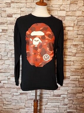 Bape A Bathing Ape Black Sweatshirt
